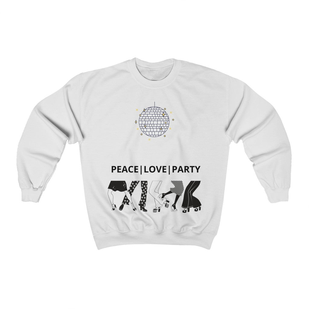 Peace & Love Crewneck Sweater – THE-ECHELON