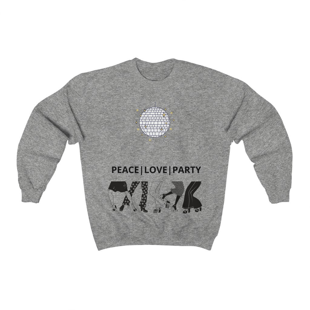 Peace & Love Crewneck Sweater – THE-ECHELON